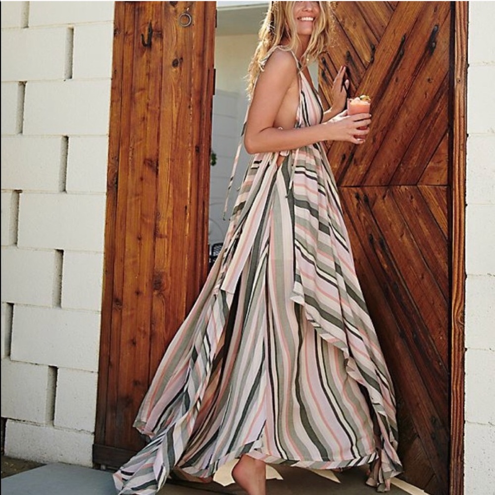 Tropical heat Maxi dress Free People
